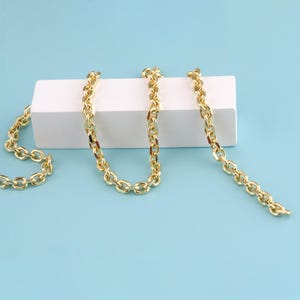 1 meter 18K Gold Filled Chain Necklace,Italian Cable Chain,diamond cut Cable Chain for Necklace Bracelet,Bulk Chain for Jewelry Making