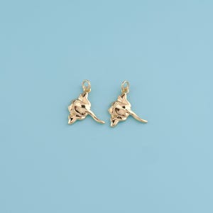 18K Gold Filled Manta Ray Pendant,Stingray Jewelry,Sea life Marine Scuba Diver Jewelry,Ocean Beach Lover item Gift,DIY Jewelry Making Supply