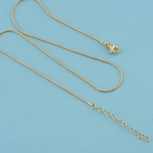 18K Gold Filled Thin Chain Necklace,Snake Bone Chain,snake chain,Round Snake Necklace, Chain Necklace, Snake Chain Necklace,Gift for Her