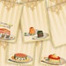 Printable Cake Tags Dessert Digital Collage Sheet Bakery - Etsy