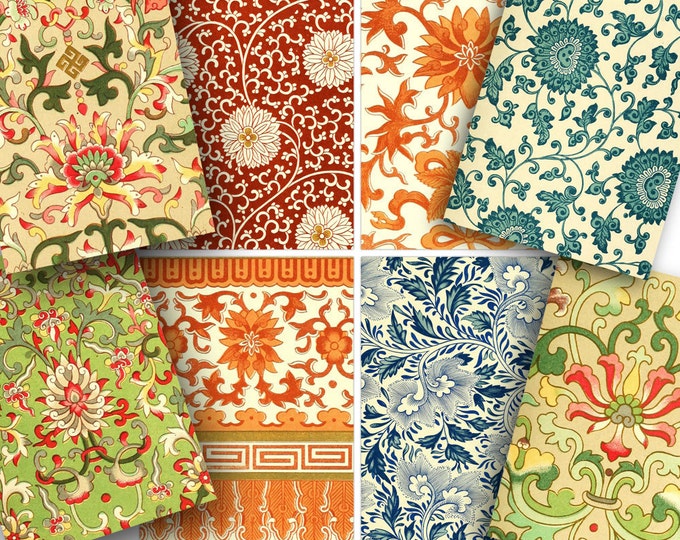 Floral Wallpaper Printable Gift Tags Floral Background - Etsy