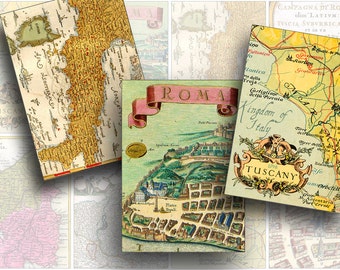 Afdrukbare kaart Junk Journal Gift Tags, vintage kaarten, digitale achtergrond, afdrukbare digitale kaart, afdrukbare afbeeldingen, collage blad 2.5x3.5