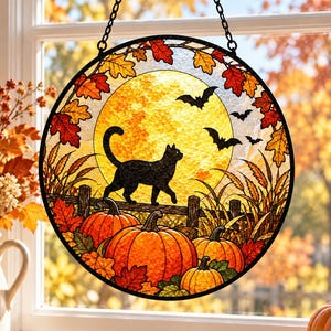 Acchiappasole in Vetro Fiori di Campo, Decorazione Finestra Floreale, Suncatcher Primavera, Regalo per Amanti dei Fiori