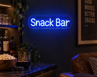 Snack Bar Neon Sign,Gourmet Shop Neon Sign,Snack Bar Sign,Snack Wall Led Light,Snack Shop Sign,Snack Neon Sign,Snack Bar Club Wall Decor