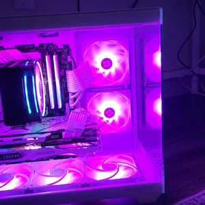 White 1440p/4k gaming PC