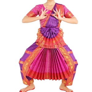 pink kuchipudi dress kuchipudi Dance Costumes at  3999/piece |    in  Warangal