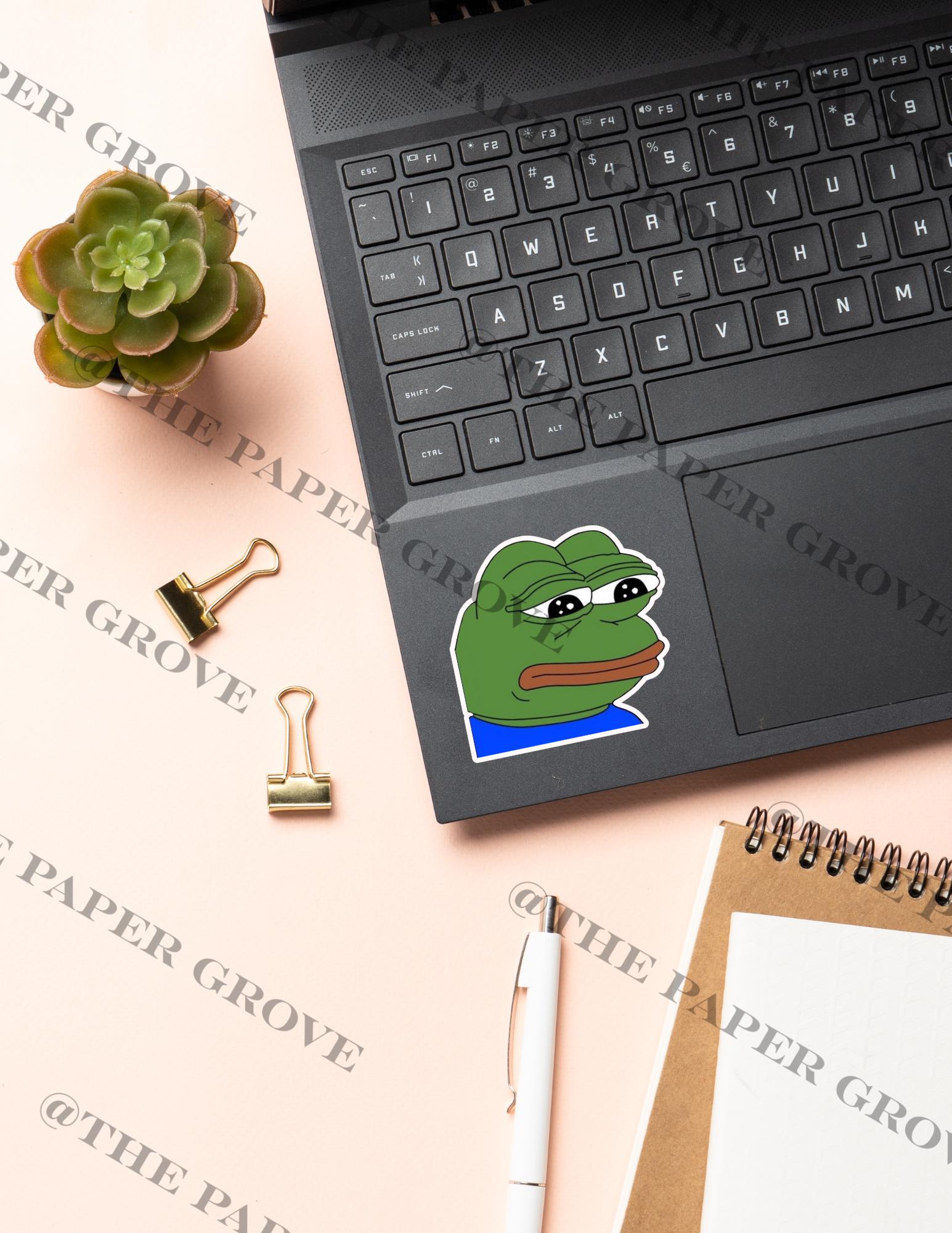 Pepe Frog Sticker - Etsy Hong Kong