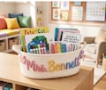 Personalized Teacher Appreciation Gift | End of Year Teacher Gift | Thank You Gift for Teacher |  Custom Teacher Basket | Classroom Decor product logo