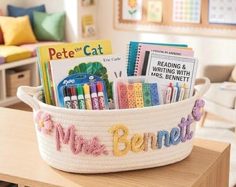 先生への感謝の気持ちを込めたパーソナライズギフト｜カスタム教師ギフトバスケット｜先生への感謝の贈り物｜学年末の先生への贈り物｜教室への贈り物