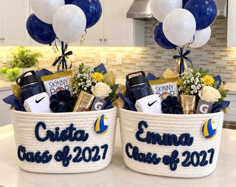 Personalized Graduation Gift Basket, Senior Gift Basket Ideas, College Graduation Gift, HighSchool Graduation Basket, Graduation Card Box