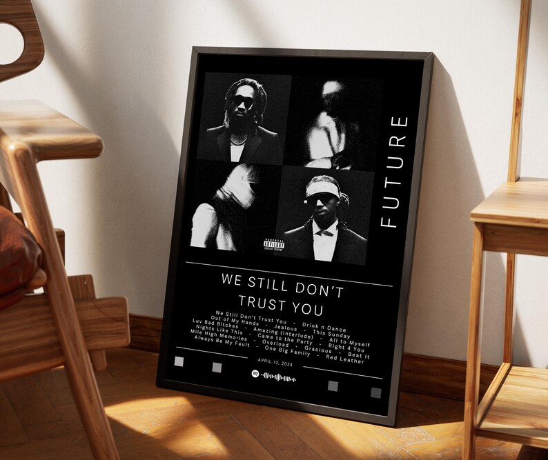 Future Poster | We Still Don't Trust You Poster | Album Poster Prints ...