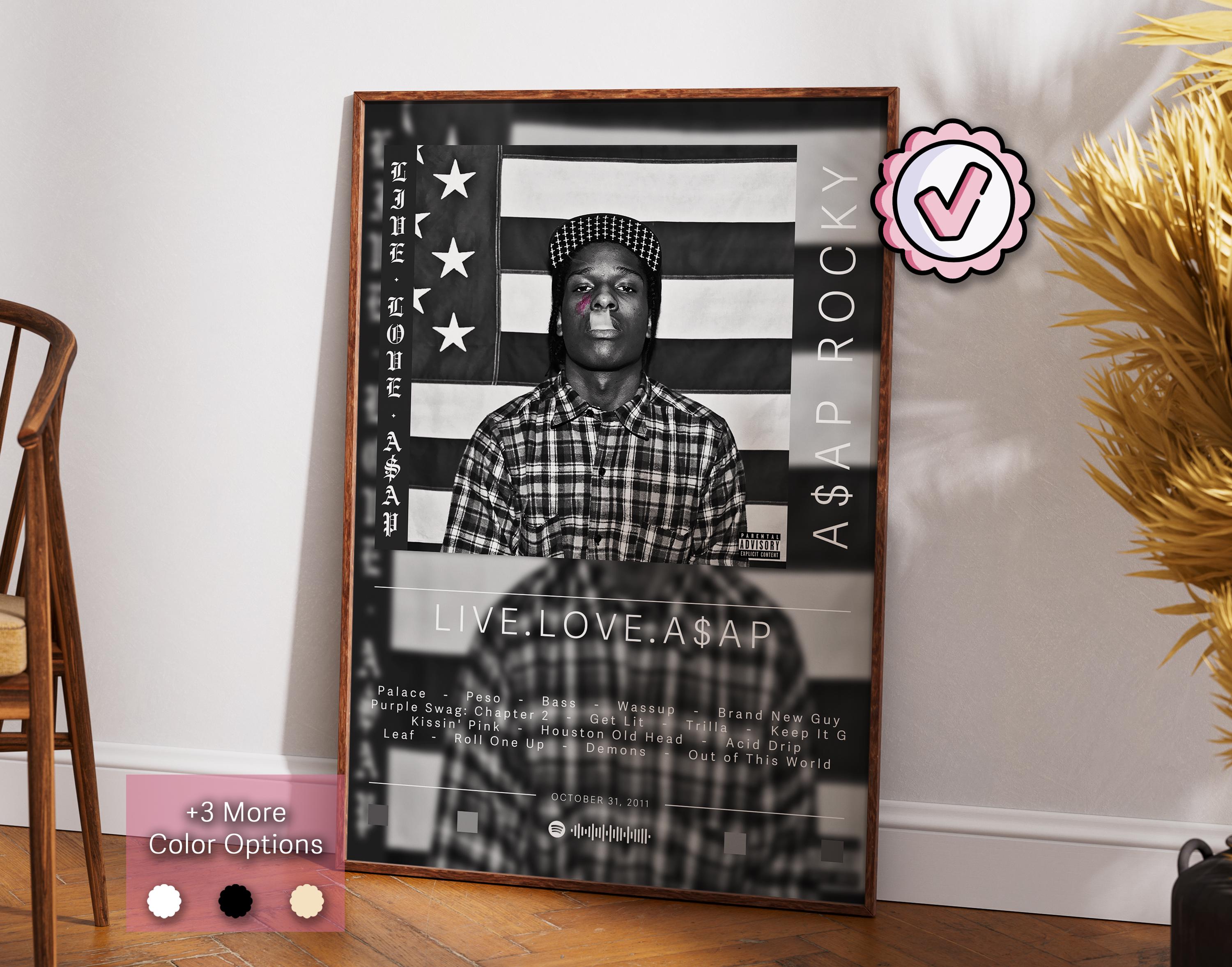 Asap rocky poster - Etsy 日本