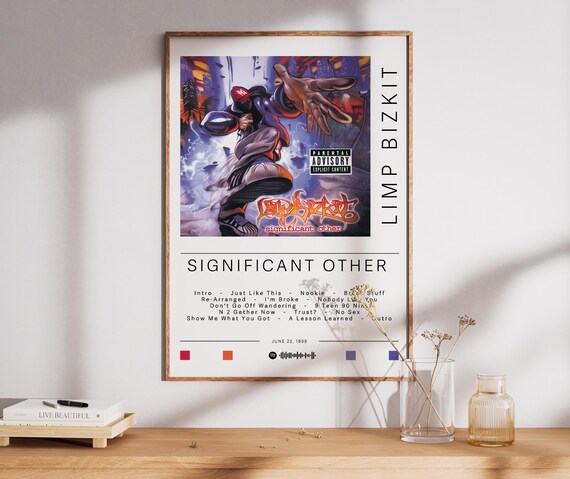 Limp Bizkit Poster | Significant Other Poster | Album Print | Wall