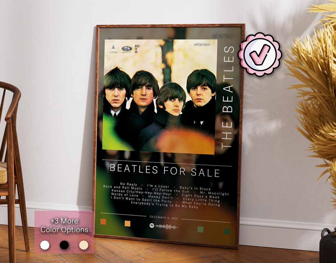 ポスター(4) (BEATLES FOR SALE) / 斎藤企画 | ME-CFS.NET