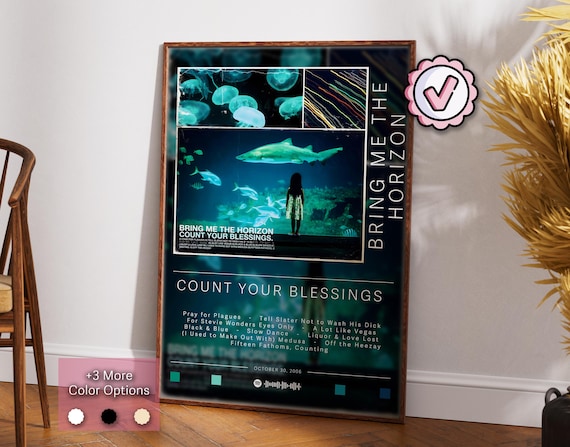 Bring Me the Horizon Poster | Count Your Blessings Poster | Album
