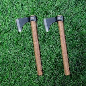 Throwing Tomahawk Set 2-Pack 16.1&quot; Competition Axes ,Professional Throwing Axes for Backyard Games & Entertainment THRWCLUB