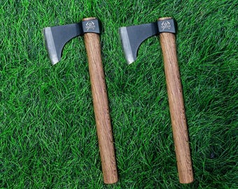 Hachas de competencia de 16.1" para lanzar Tomahawk, hachas profesionales para juegos y entretenimiento en el patio (paquete de 2) THRWCLUB