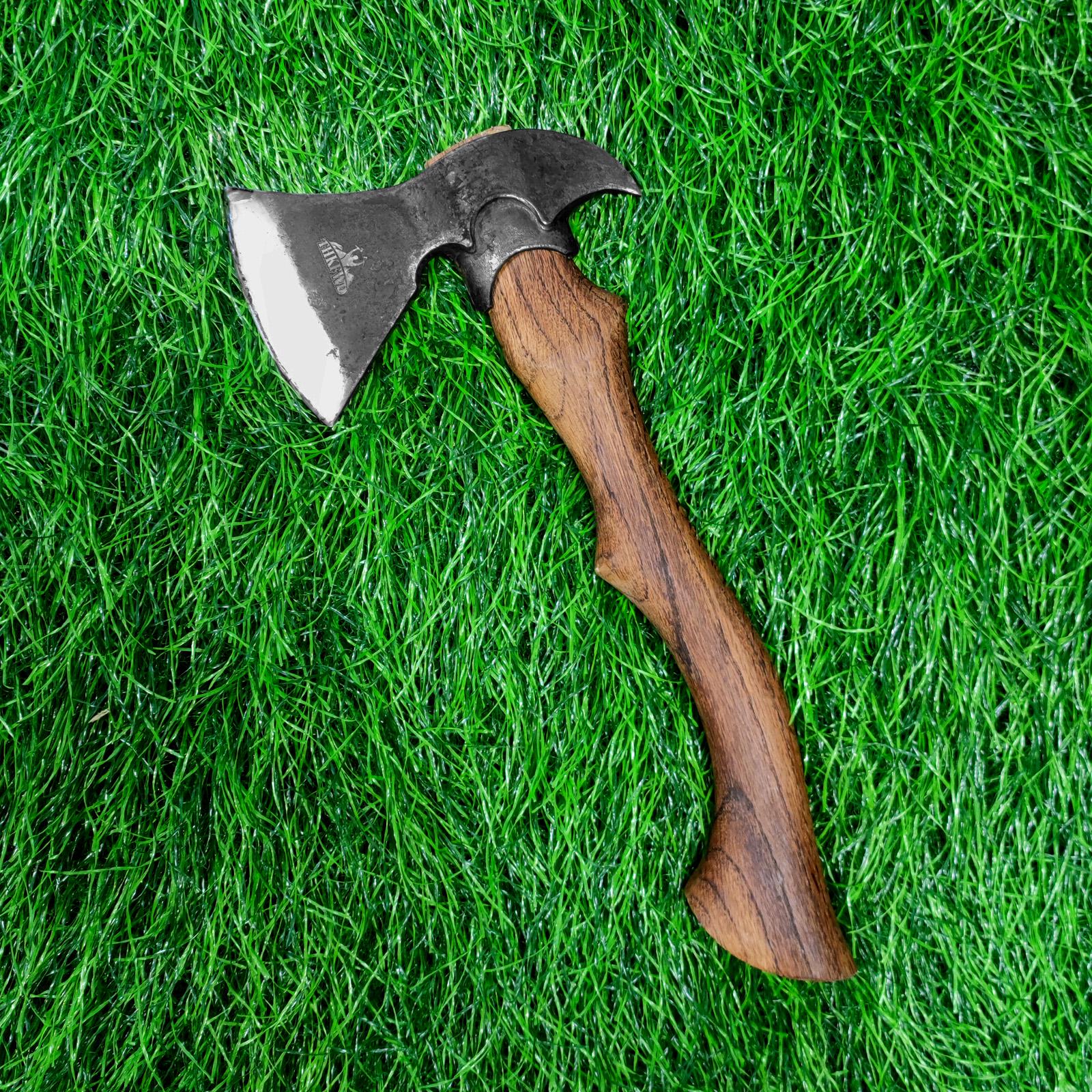 Petite mini hache viking antique forgée à la main, tête de hache vintage - France