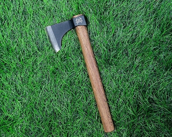 Juego de hachas arrojadizas, tomahawks de acero al carbono de 16,1 pulgadas, para competición, juegos y jardín THRWCLUB