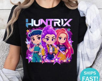 Kpop Huntrix T-Shirt: Derpy Tiger Tee, Kpop Movie Fan Gift