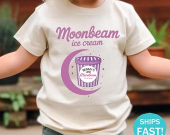Moonbeam Ice Cream Baby Tee: America Concert Tour 2025
