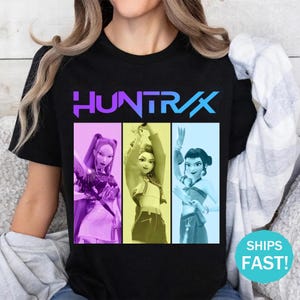Kpop Huntrix Shirt,Kpop Demon Hunters Shirt,Kpop Huntrix Tee,Mira,Rumi,Zoey,Derpy Tiger Tee,Gift for Huntrix fans,Saja Boys Fan,Baby Tee