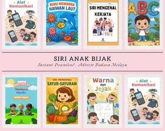 Bahasa Malaysia Lernpaket: Frühe Bildungsaktivität, 20 Themen (PDF-Format)