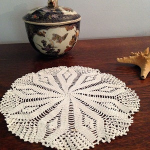 crochet cotton doily cake heirloom quality image 2