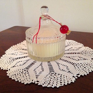 crochet cotton doily cake heirloom quality image 4