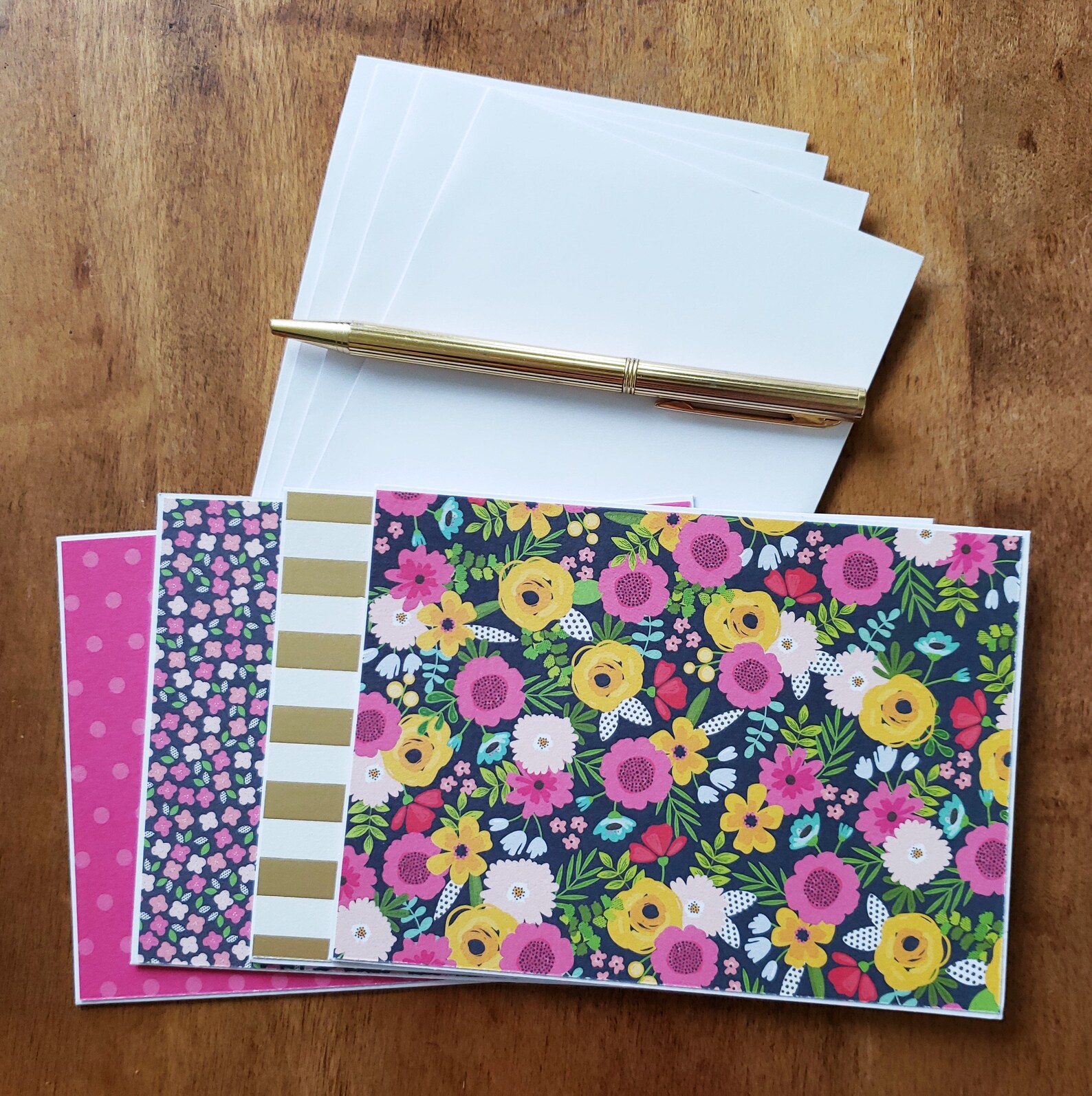 Blank note card set Note card variety set Stationary Etsy