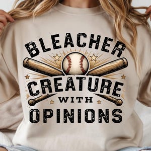 Funny Bleacher Creature Mom SVG PNG, Sports Quote (Digital Download)