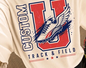 Track & Field Template PNG. Track Team PNG. Track and Field Png. School Track Digital Design. Customize. Cut. Print.