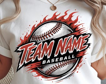 Baseball PNG. Baseball Team PNG. Baseball Player Template. Baseball Digital File. Your Team Name.