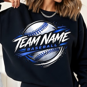 SVG de béisbol. PNG de equipo de béisbol. Plantilla de jugador de béisbol. Archivo digital de béisbol. Nombre de tu equipo.