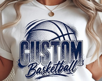 Basketball PNG, Custom Designs, Team Name, Team Template, Team Shirts PNG, Basketball Logo, Png for Shirts, Basketball Mom Png