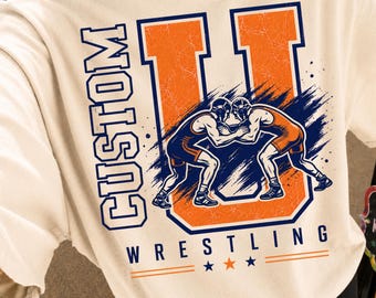 Custom Wrestling Png, Wrestling Team Png, Wrestling Mom, Png Files for You, Wrestling Team Shirts Png, Logo Png