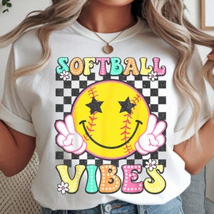 Softball vibes Svg Png, Retro softball Svg Png, Sport SVG, Softball cheer svg, iron on file, Cut file for personal and commercial use.