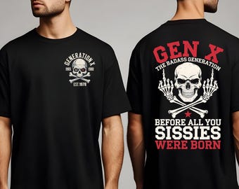 Generation X, Gen X, Est 1978, PNG, Funny Quote, Transparent File, Sublimation, Crafting, INSTANT DOWNLOAD