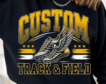 Personalized Mascot Track & Field PNG. Track Team Png. Track and Field Png. School Track Digital Design. Customize. Cut. Print.