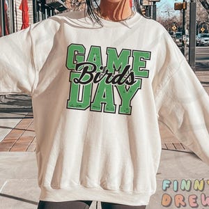 Philadelphia Football Game Day Crewneck Sweatshirt, Size S-5XL