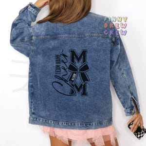 Personalized Cheer Mom Jacket, Cheer shirt, Cheer mom shirt, , football season, Competition Cheer,  Cheer Bow, Cheerleading shirt