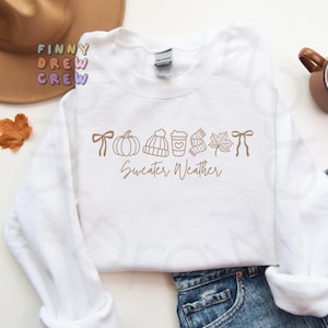 Sweater Weather Sweatshirt, Cozy Fall Sweatshirt, Fall Sweatshirt, Retro Fall Crewneck, Fall Sweater, Cozy Sweater Weather, Fall Shirt