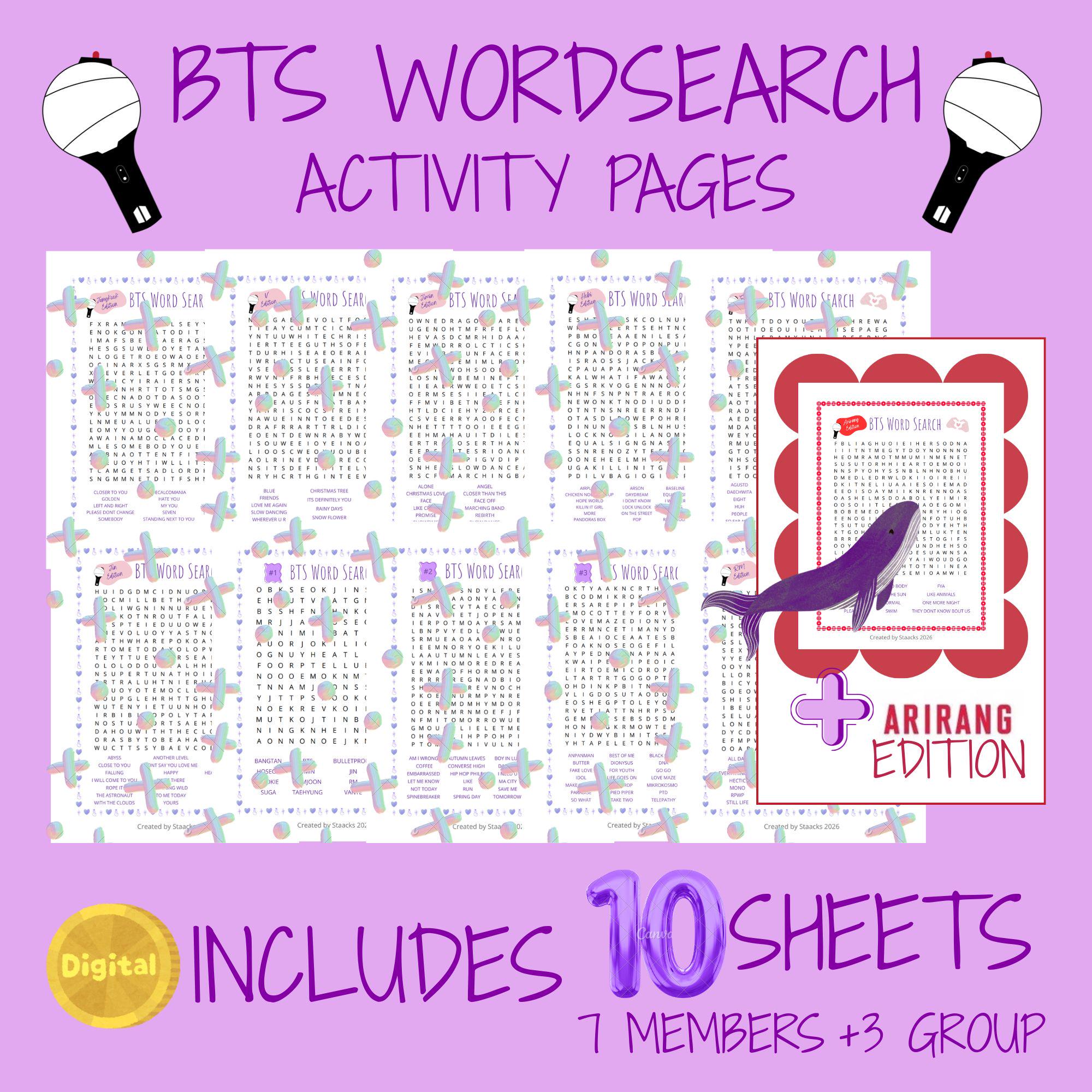 Bts Puzzle Album - Etsy