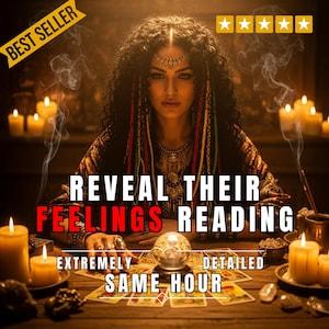Reveal Their True Feelings Tarot Reading – Same Hour Psychic Love Reading, Honest Tarot Card Reading, Accurate Relationship Insight