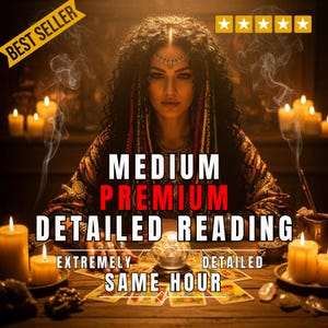 Premium Same Hour Psychic Reading – Accurate Love, Honest Medium, Blind Reading, Fast Predictions, Spiritual Guidance, Detailed Medium