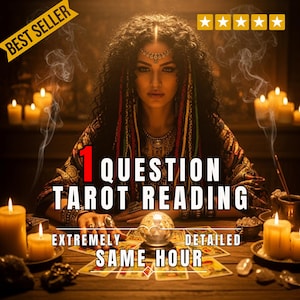 Same Hour 1 Question Tarot Reading – Fast Psychic Insight, Fast Accurate Intuitive Answers, Same Hour Astrology & Telepathy Guidance