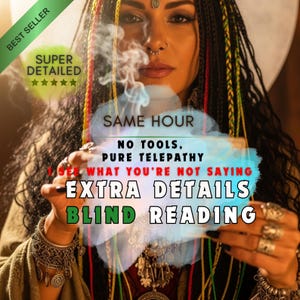 Blind Psychic Reading, Same Hour Tarot Reading, Accurate Love Reading, Spiritual Advice, Blind Tarot Card Reading, Intuitive Psychic Insight