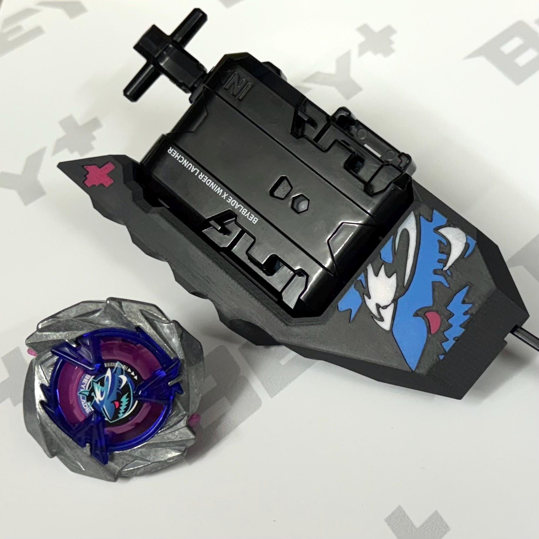Beyblade X Bx-40 Winder Launcher Negro | Cuotas sin interés Beyblade X Bx-40 Winder Launcher Negro | Cuotas sin interés