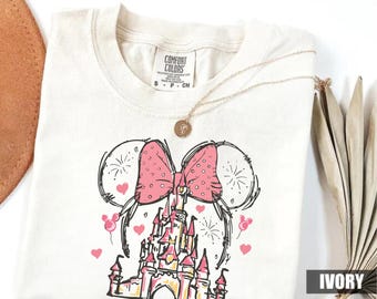 Minnie Mouse Castle Shirt: Magic Kingdom Family Tee