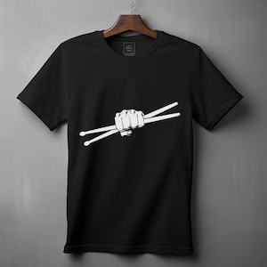 Drummer Shirt, Drummer Sticks T-Shirt, Gift For Drummer, Fathers Day Drums Gift, Shirt for Husband, Drumming dad, Comfort Colors®